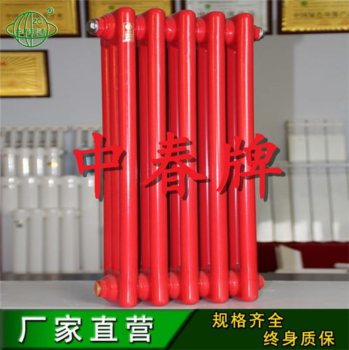 廠 圖 鋼制二柱型散熱器gz205 二柱型